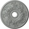 Ekena Millwork Acanthus Twist Medallion (Canopies up to 8 3/8"), 23 5/8"OD x 4 5/8"ID x 1 7/8"P, Primed White CM23AC - alternate 1